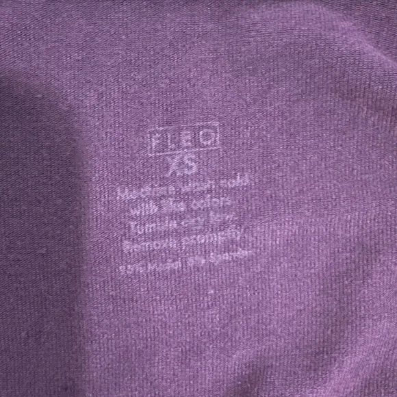 Fleo Short Sleeve Crew Tee - Plum - Picture 2 of 4